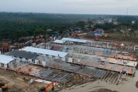 Danantara bangun 600 unit huntara di Aceh Tamiang