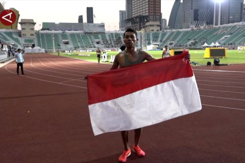 Tersalip di dua lap terakhir, Rikki Marthin raih medali perunggu