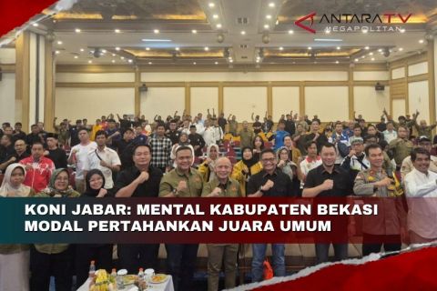 KONI Jabar: Mental Kabupaten Bekasi modal pertahankan juara umum