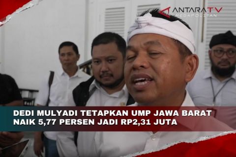 Dedi Mulyadi tetapkan UMP Jawa Barat naik 5,77 persen jadi Rp2,31 juta