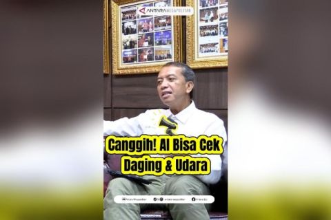 Canggih! AI bisa cek daging & udara