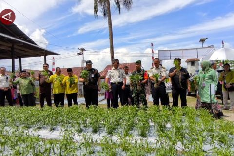 Panen raya Lapas Gorontalo, dari warga binaan untuk ketahanan pangan