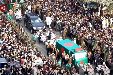 Bangladesh tetapkan berkabung nasional atas wafatnya Khaleda Zia