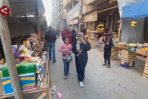 Warga Gaza sambut 2026 dengan harapan perdamaian