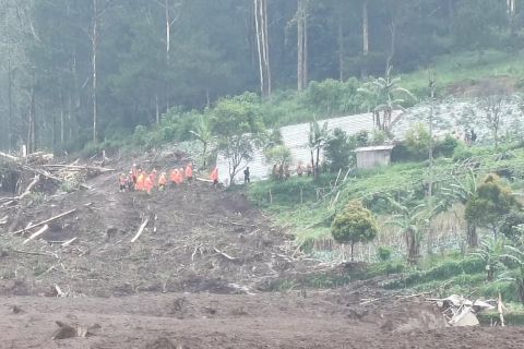 Hari ke-5 operasi SAR longsor Cisarua ditunda sementara karena cuaca