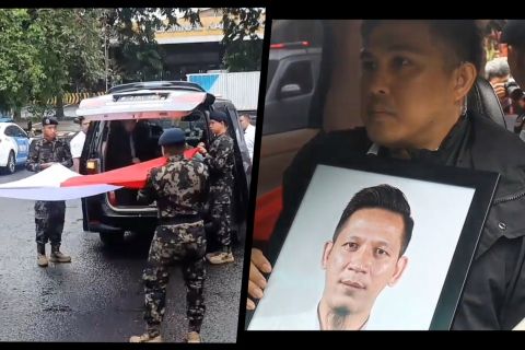Tiba di Jakarta, jenazah Deden Maulana disemayamkan di Politeknik AUP