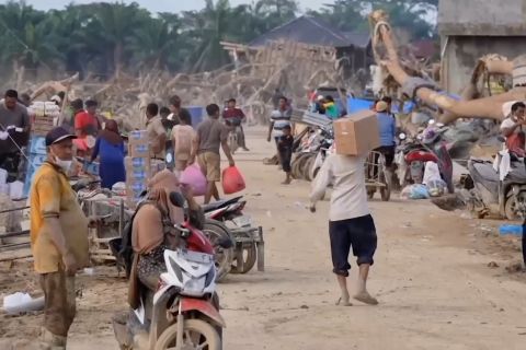 Korban jiwa akibat banjir di Sumatera capai 1.157 orang
