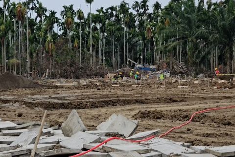 Mendagri dorong percepatan pembangunan huntara di Langkahan