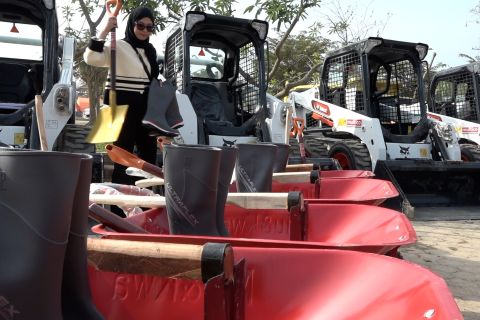 Mendagri serukan perang lawan lumpur saat kunjungi Aceh Tamiang