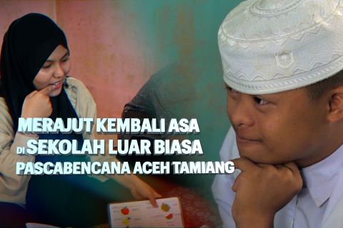 Merajut kembali asa di sekolah luar biasa pascabencana Aceh Tamiang