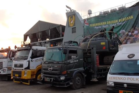 Pemulihan bencana di Sumut, Kodam I/BB terima alat berat dari KSAD