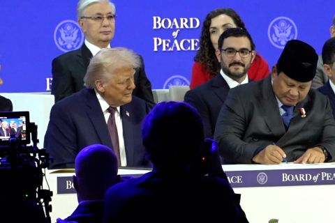 Presiden Prabowo tandatangani Piagam Dewan Perdamaian di Davos Swiss