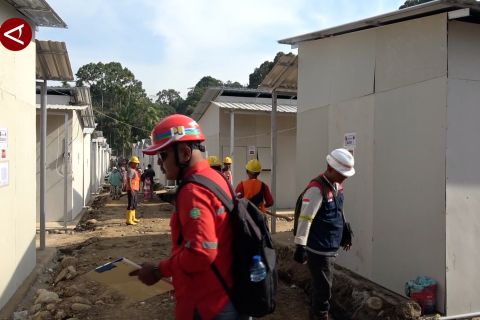 Hutama Karya bantu penyediaan air bersih huntara di Agam