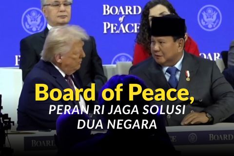 Board of Peace, peran RI jaga solusi dua negara