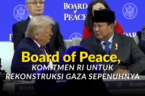 Board of Peace, peran RI jaga solusi dua negara