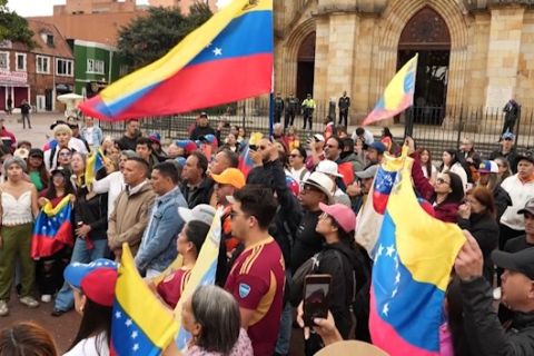 Warga Venezuela di Kolombia suarakan perubahan politik dan kebebasan