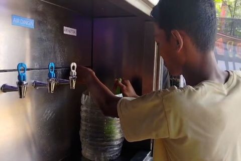 Kodam Jaya kerahkan mesin air minum reverse osmosis di Kayu Pasak