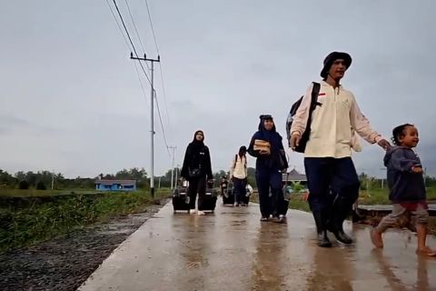 Transmigran lokal mulai tempati kawasan transmigrasi di Kaltim