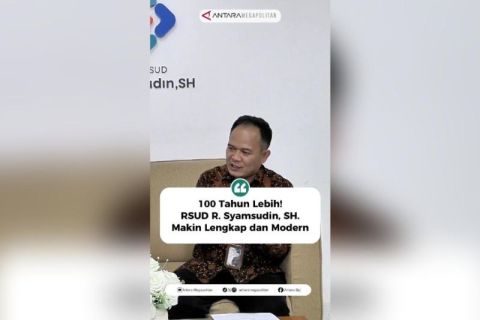 100 tahun lebih RSUD R.Syamsudin, SH. makin lengkap dan modern