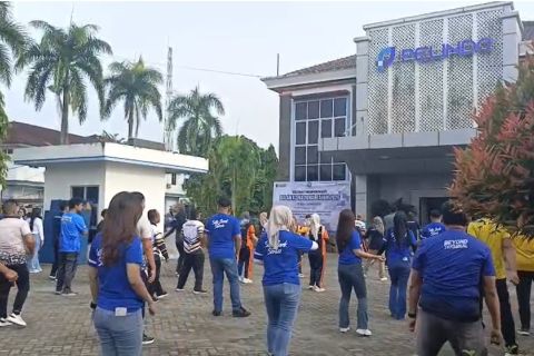 Insan Pelabuhan Pangkalbalam senam K3