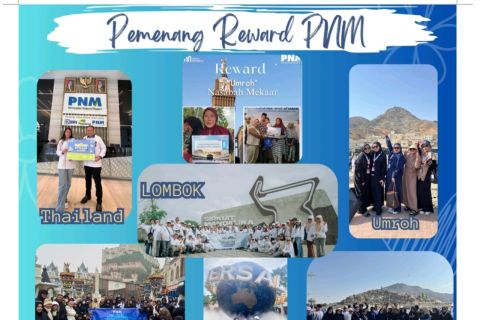 PNM apresiasi kinerja terbaik, wujudkan reward nasional, internasional, hingga umrahkan karyawan dan nasabah