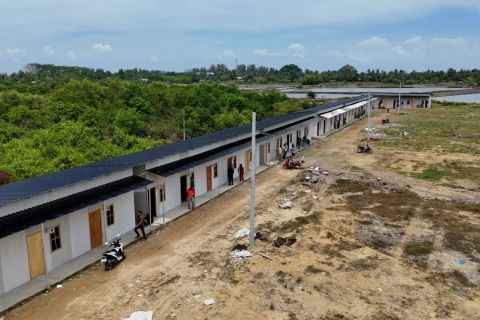 67 Huntara di Kota Lhokseumawe siap dihuni penyintas banjir
