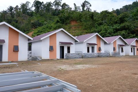 Libatkan Marinir, huntara mandiri di Tapsel usung konsep rumah tumbuh