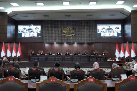 MK tolak uji materiil UU Hak Cipta yang diajukan advokat Rega Felix