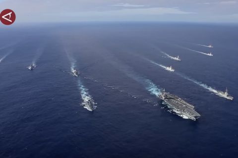 Amerika geser gugus tempur Gerald R. Ford dari Karibia ke Timur Tengah