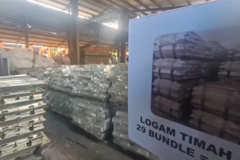 Nilai ekspor timah Babel 2025 naik, BPS paparkan faktor pemicunya