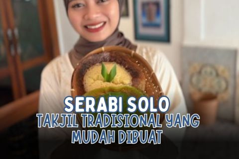 Serabi Solo rumahan, takjil tradisional yang mudah dibuat