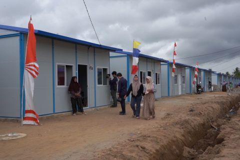 104 huntap Aceh Utara ditempati warga, target 1000 unit tahap pertama