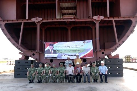 Menhan dorong kemandirian industri galangan kapal nasional