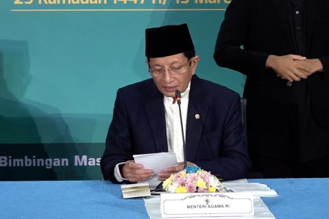 Pemerintah resmi tetapkan Idul Fitri 1447 H jatuh pada 21 Maret