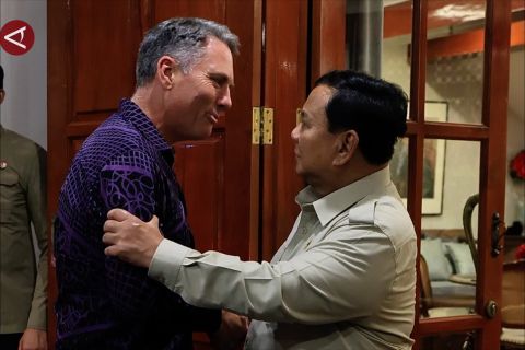 Prabowo terima kunjungan Wakil PM Australia, bahas isu strategis