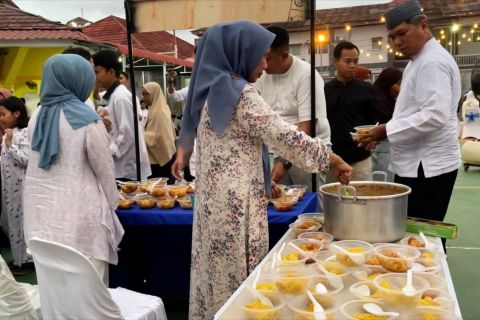 Rutan Batam gelar bukber, WBP pererat silaturahim dengan keluarga