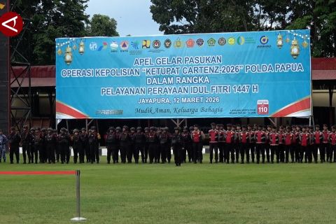 1.701 personel gabungan bertugas di Operasi Ketupat Cartenz 2026