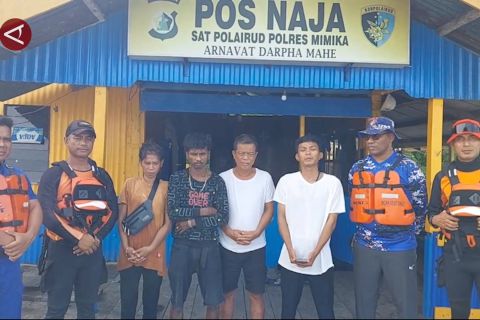 SAR evakuasi empat penumpang kapal tenggelam di Mimika