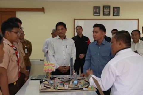 Wapres tinjau inovasi Saintek di SMP Santo Yusup Bandung