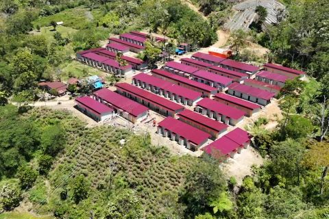 Pembangunan Huntara Gayo Lues telah rampung 95 persen