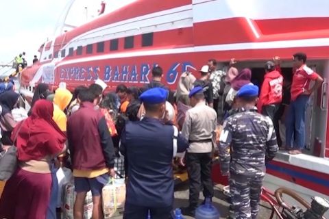 Pemudik angkutan laut di Sultra meningkat hingga 22 persen