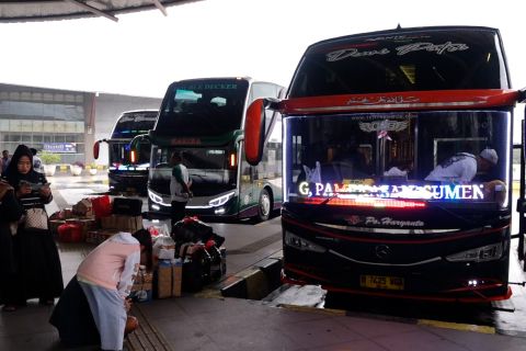 Pemudik mulai padati terminal Pulo Gebang