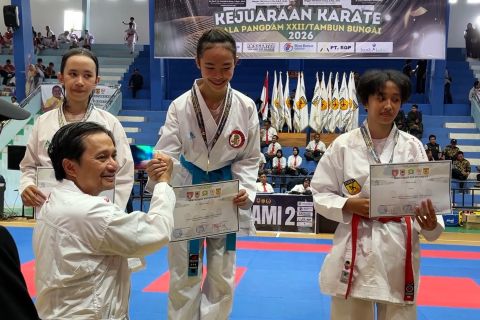 1.523 karateka Kalsel dan Kalteng berlaga di Piala Pangdam XXII/TB