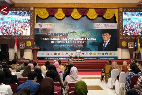 Hadiri Campuspreneur UNS, Mendag dorong mahasiswa rintis usaha