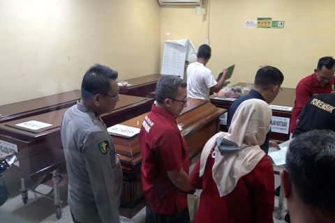 Sepuluh jenazah kecelakaan kereta selesai diidentifikasi di RS Polri