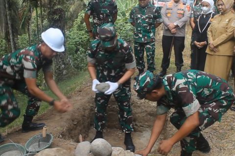 Kodam I Bukit Barisan bangun jembatan Perintis Garuda di Langkat