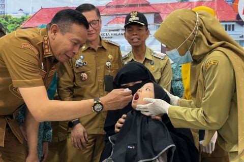 Cegah lonjakan kasus, Pemkot Malang gencarkan imunisasi campak