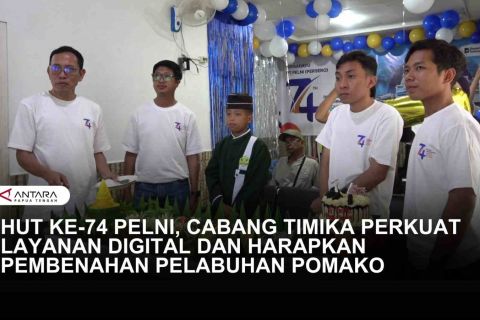 PELNI TIMIKA KOMITMEN BERIKAN PELAYANAN OPTIMAL