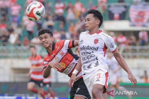 BRI Super League : Madura United kalahkan Bali United