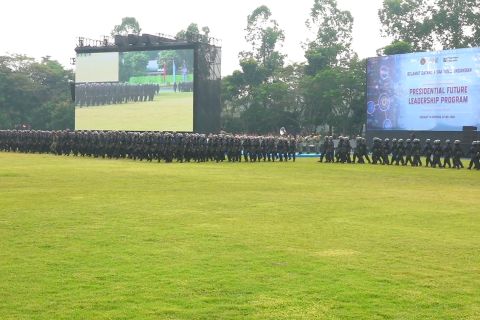 400 pegawai BUMN ikuti pelatihan militer di Kodiklat TNI
